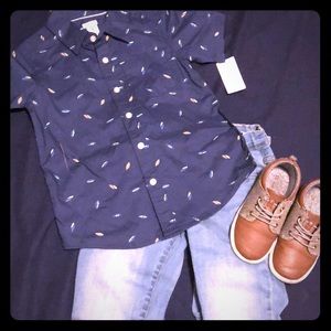 Boys Button Up Shirt